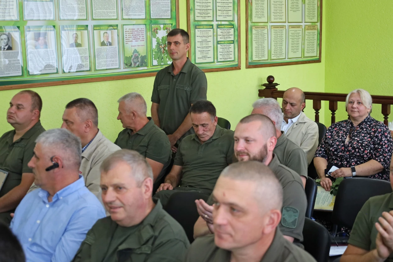 У Жмеринці лісівників привітали з професійним святом: 20 вересня – День працівника лісу