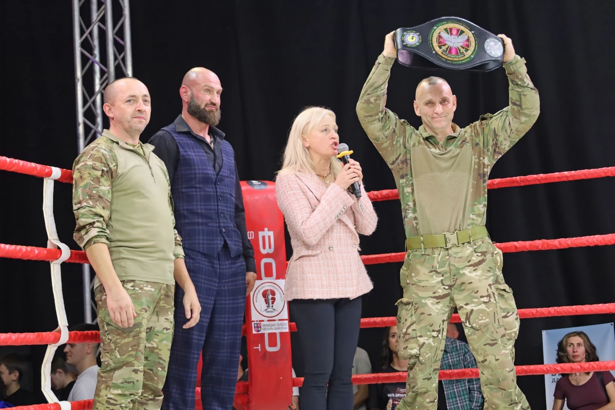 «Честь дорожча за життя»: чемпіонат України з боксу на підтримку 74-го розвідувального батальйону