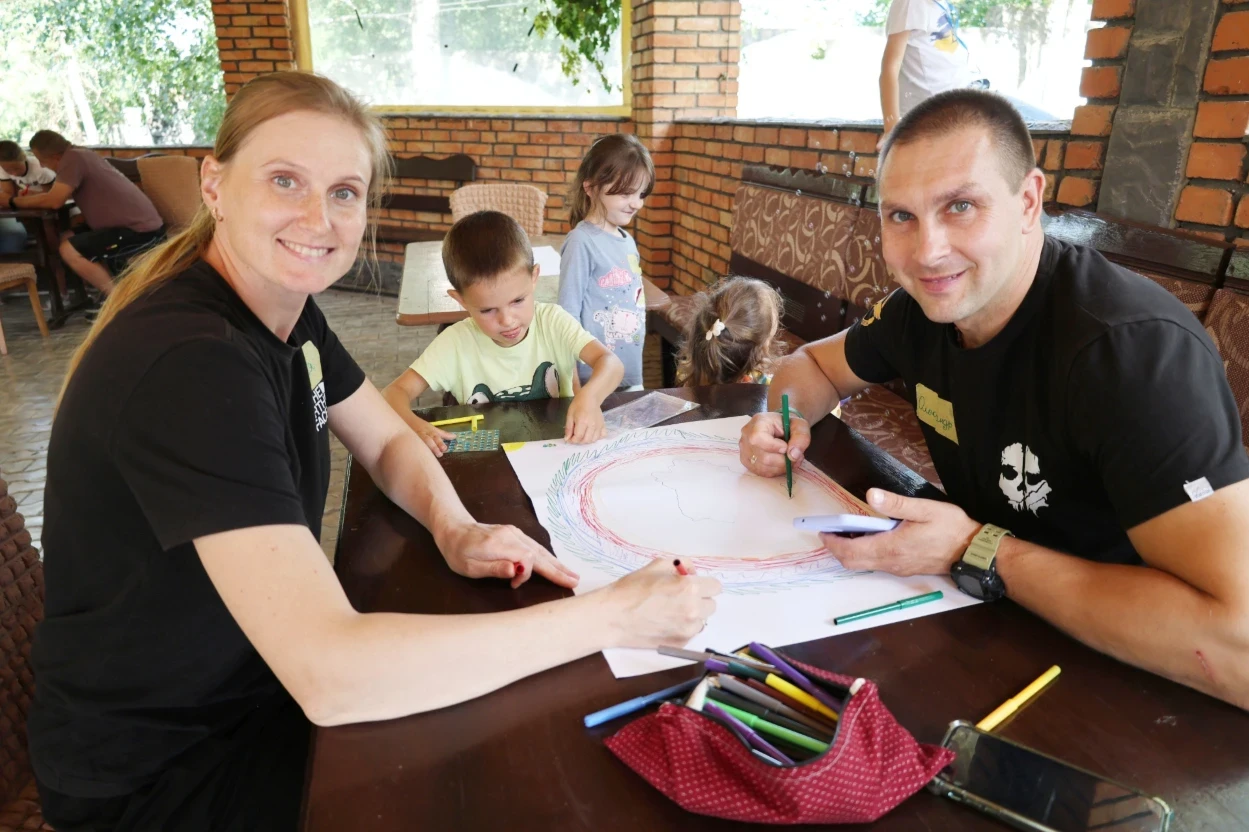 День, щоб просто бути разом: для родин ветеранів та військовослужбовців організували відпочинок