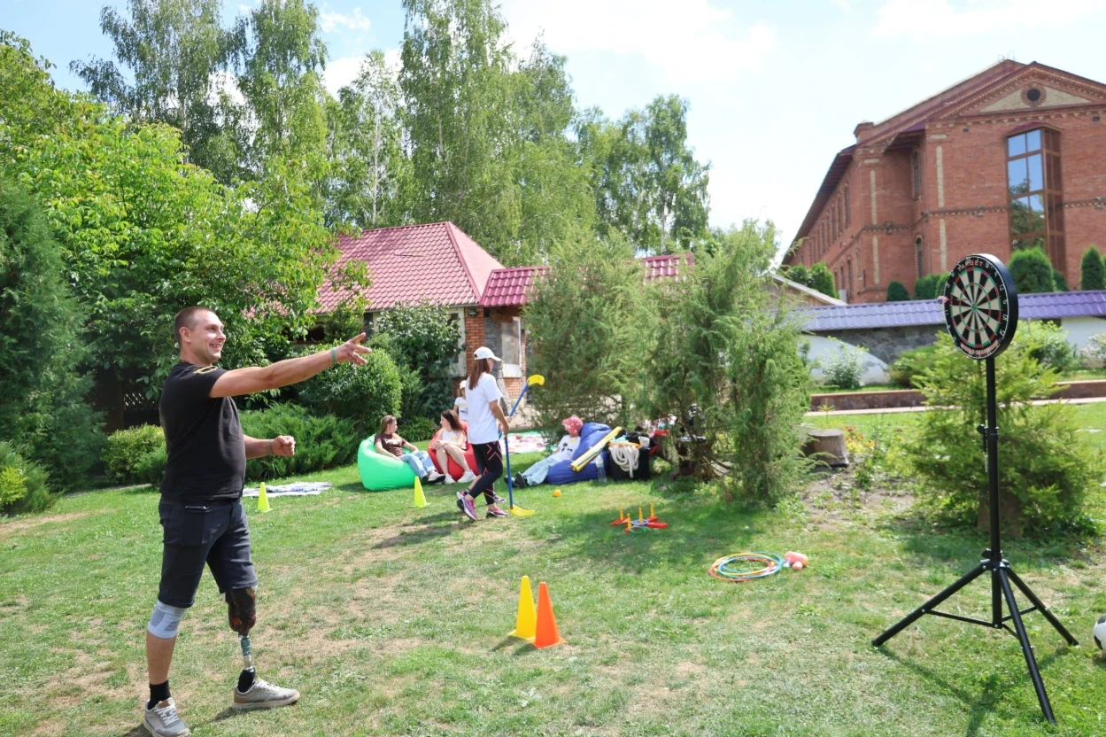 День, щоб просто бути разом: для родин ветеранів та військовослужбовців організували відпочинок