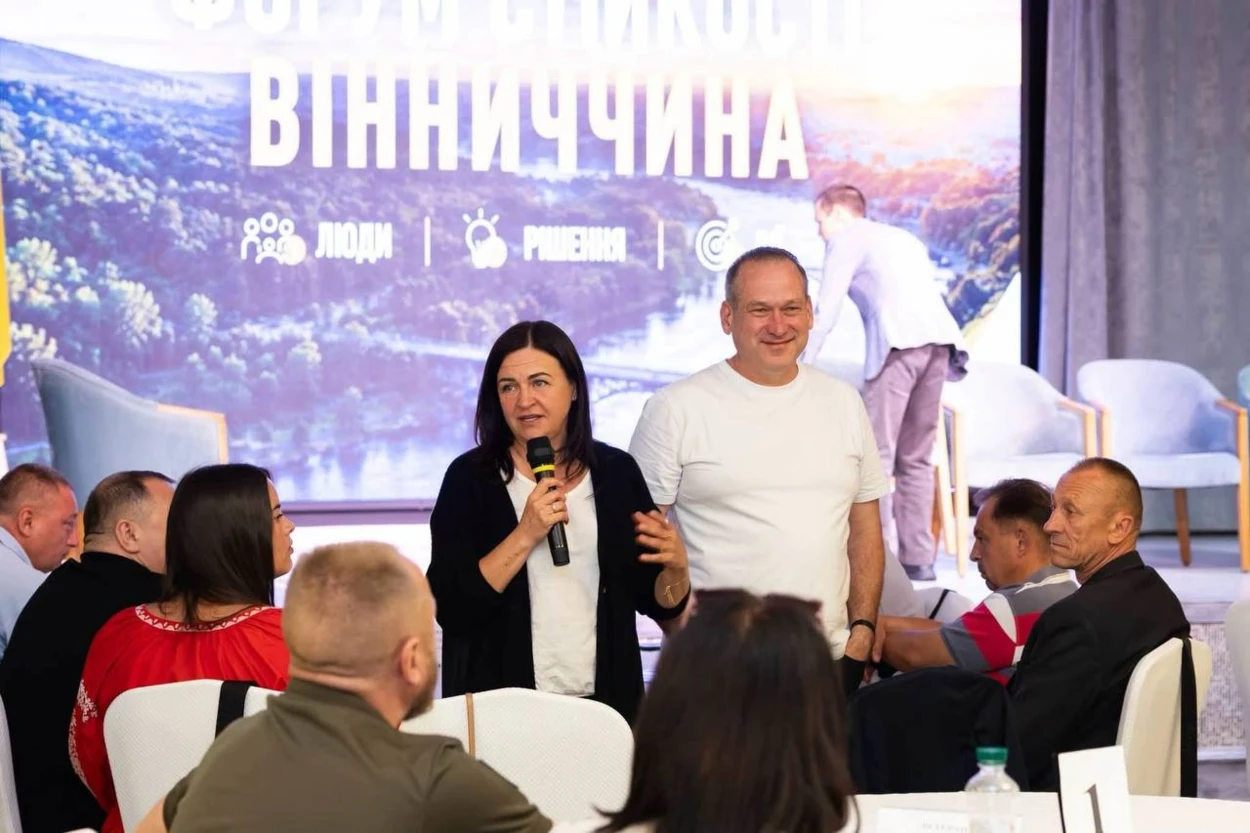 Ірина Борзова: У Вінниці шукали рішення для ветеранів, родин і сильних громад