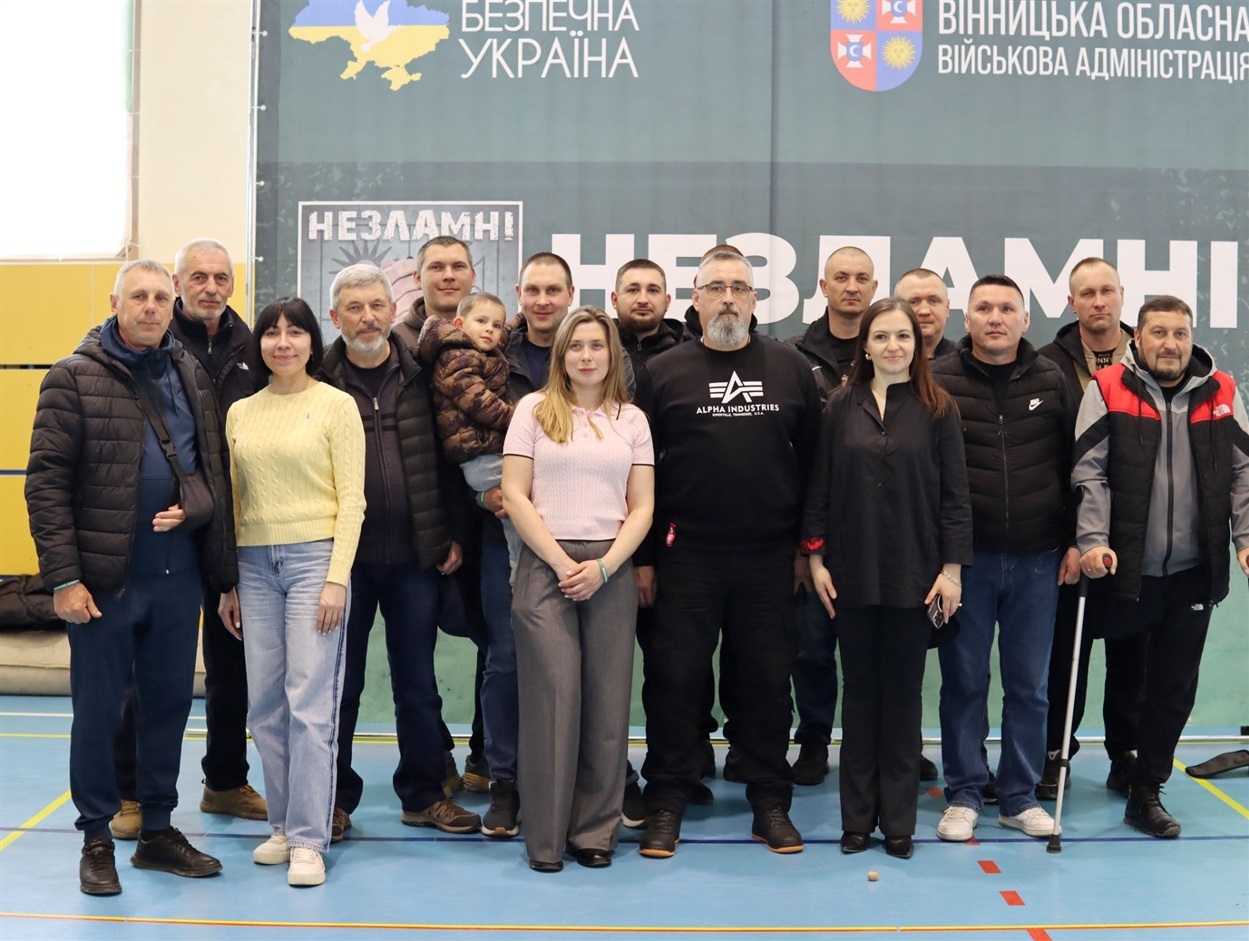 Ветерани Жмеринської громади взяли участь у спортивному фестивалі «Незламні Вінниччини»