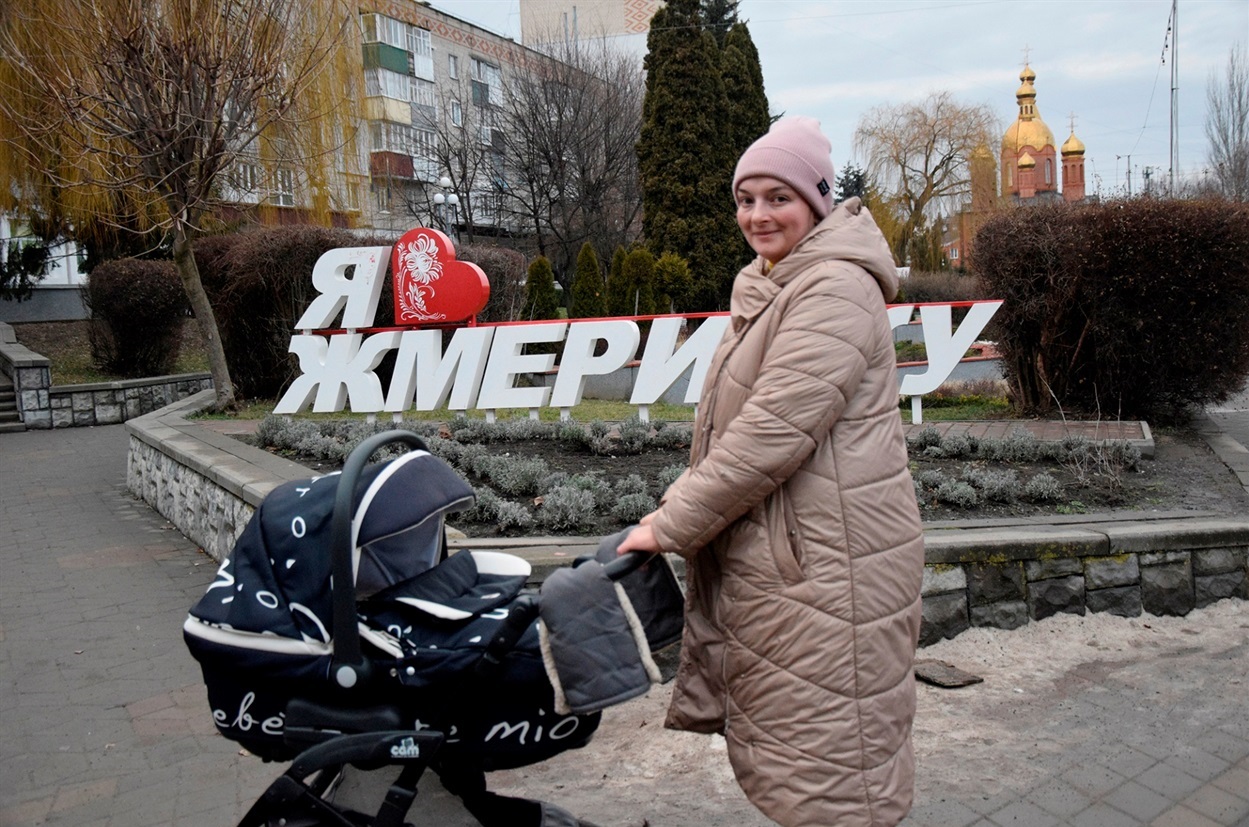 На фото матуся Тетяна та маленький Андрійко