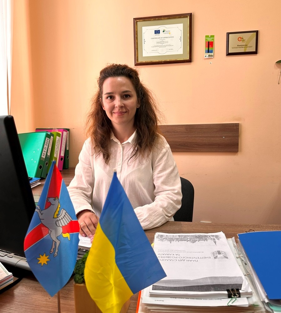 Енергоменеджер управління економіки міської ради Ірина Монастирська