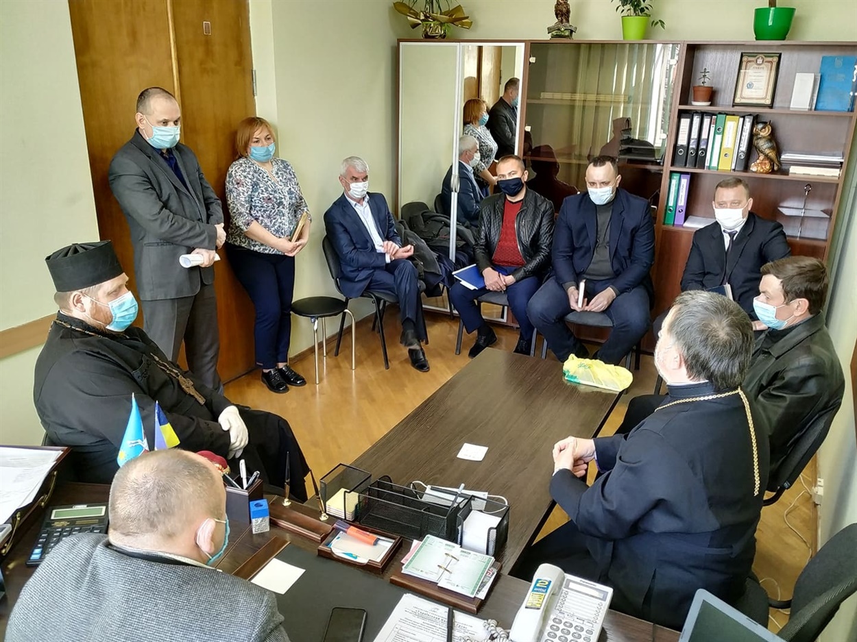 В кабінеті першого заступника м.г. Анатолія Білоуса