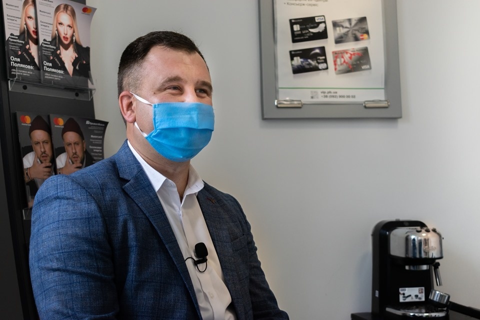 Керуючий Жмеринським відділенням ПАТ «Приватбанк» Михайло Шпак 