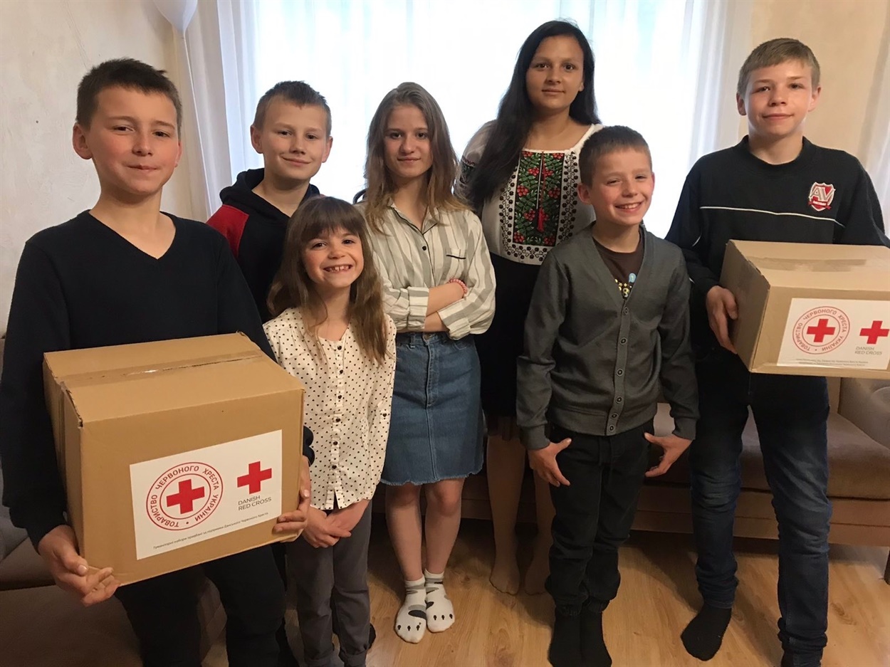 Підтримка від Товариства Червоного Хреста 