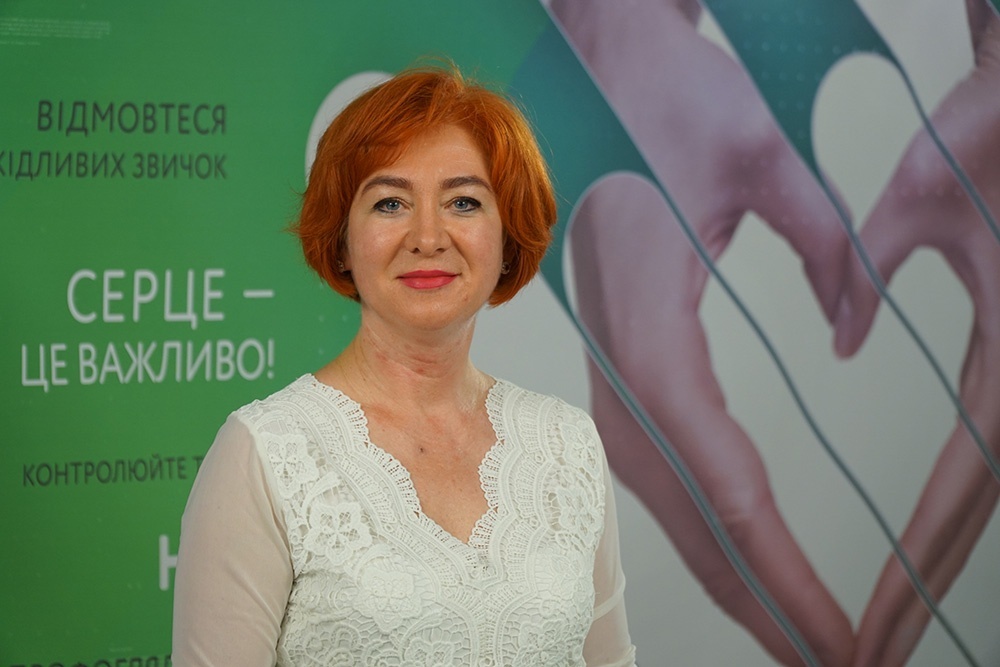 Олена Ковальчук, доцентка кафедри внутрішньої медицини №3 ВНМУ ім. М. І. Пирогова