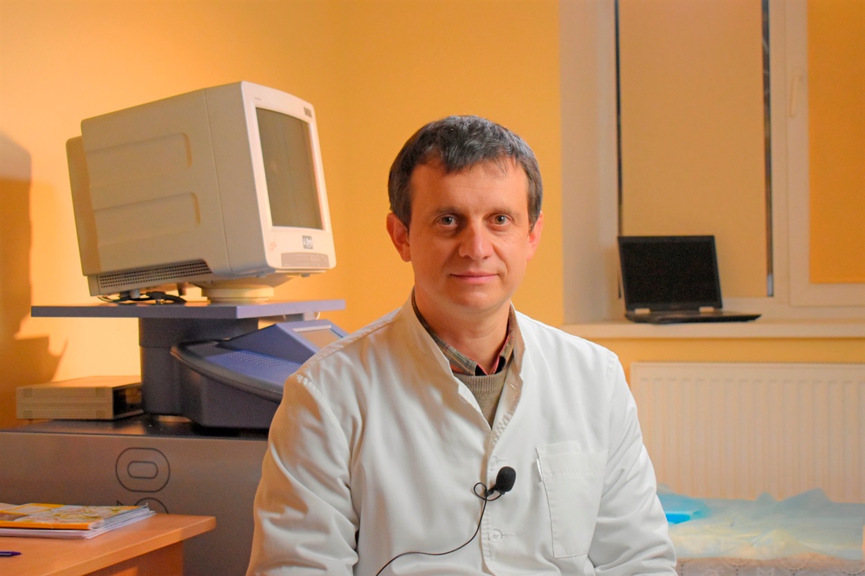 Головний лікар медичного закладу Сергій Ярмоленко 