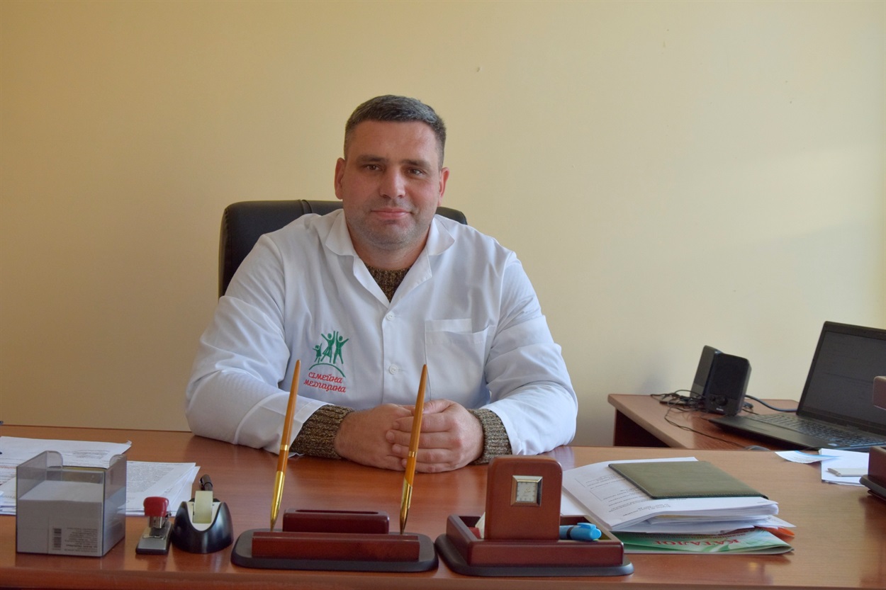 Олександр Султанов – головний лікар Центру ервинної медико-санітарної допомоги