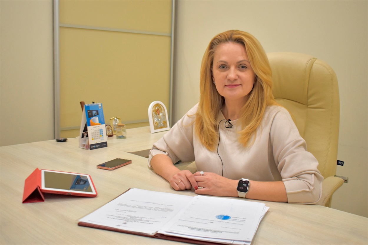 Начальник управління освіти Аліна Твердохліб 