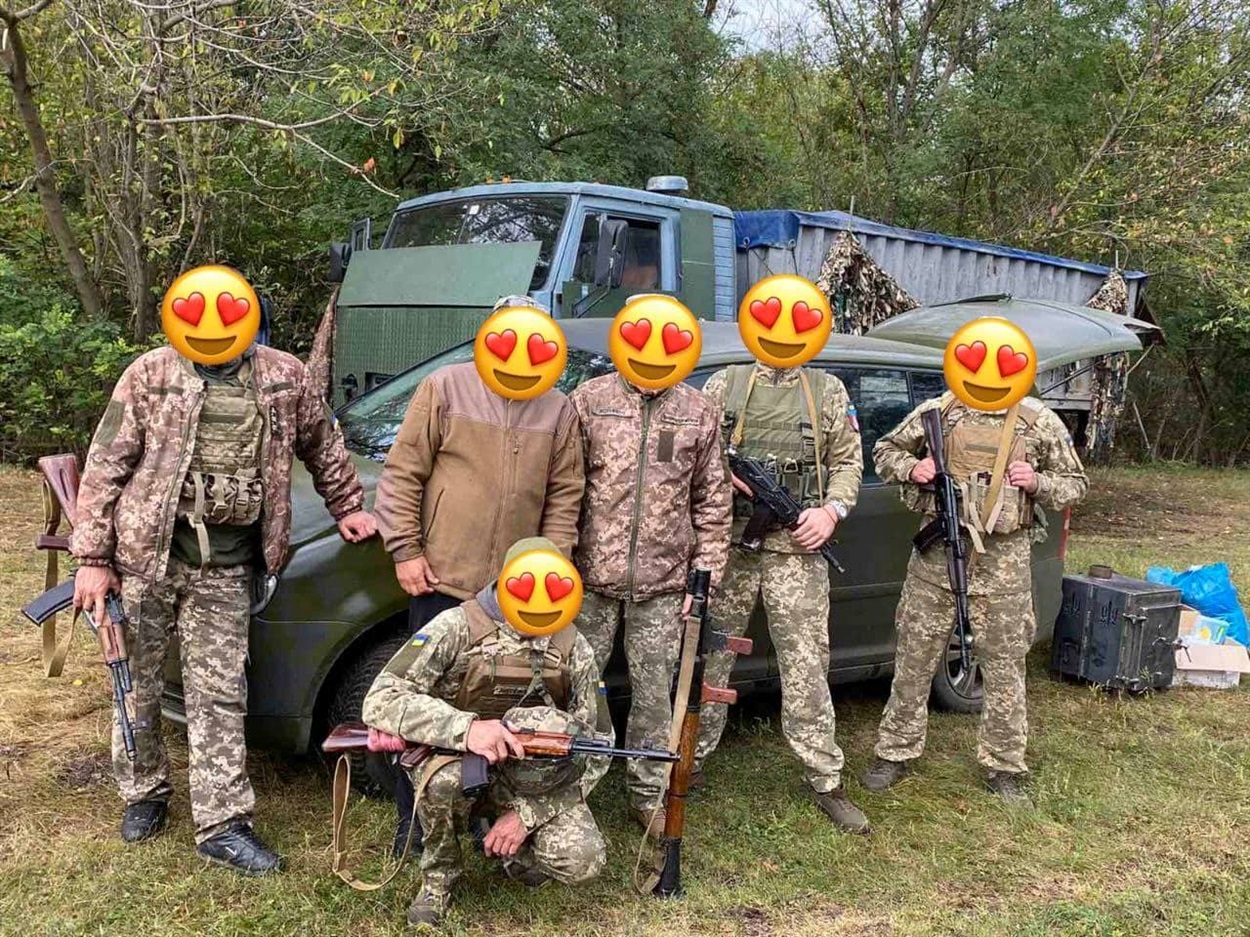 Автомобіль вже у військових на передовій