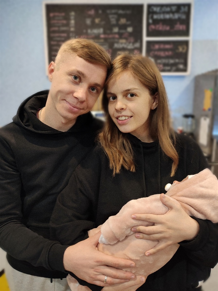 Олександр і Катерина з донечкою Марта-Марією