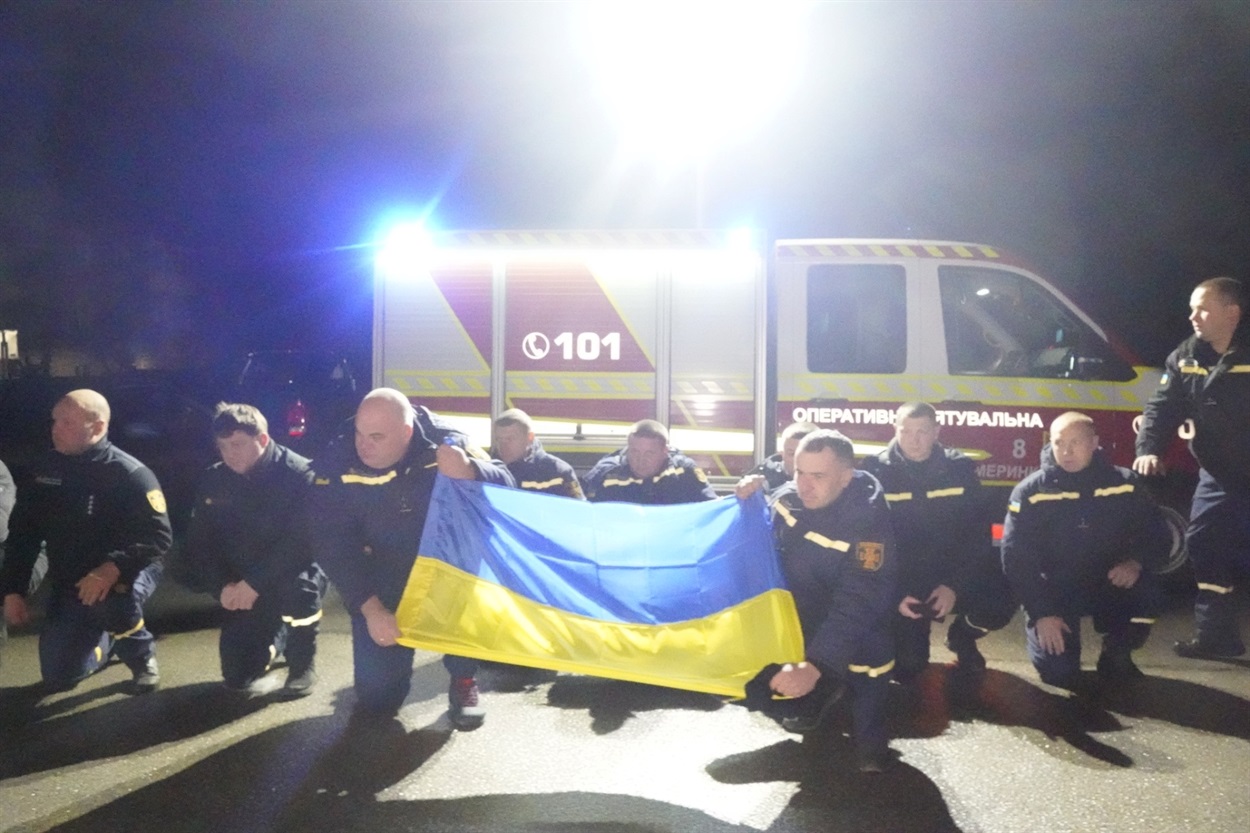 Особовий склад 8ДПРЧ вшановує подвиг в ім'я України свого колеги Віктора Ліпей