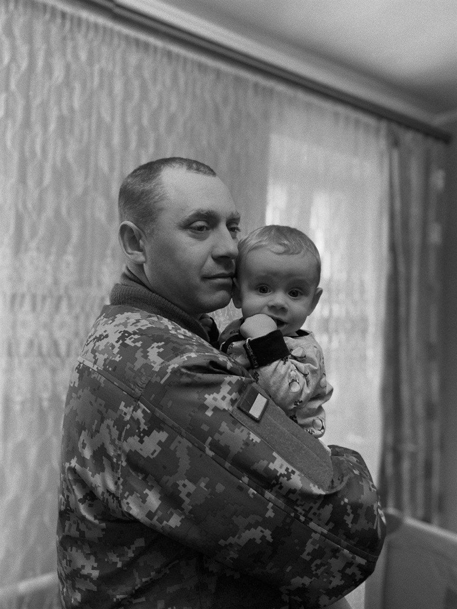 Сергій Кришталь з сином Євгеном