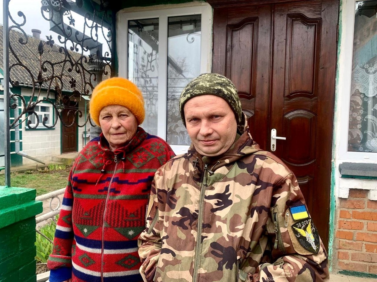 Син Олександр з матір'ю