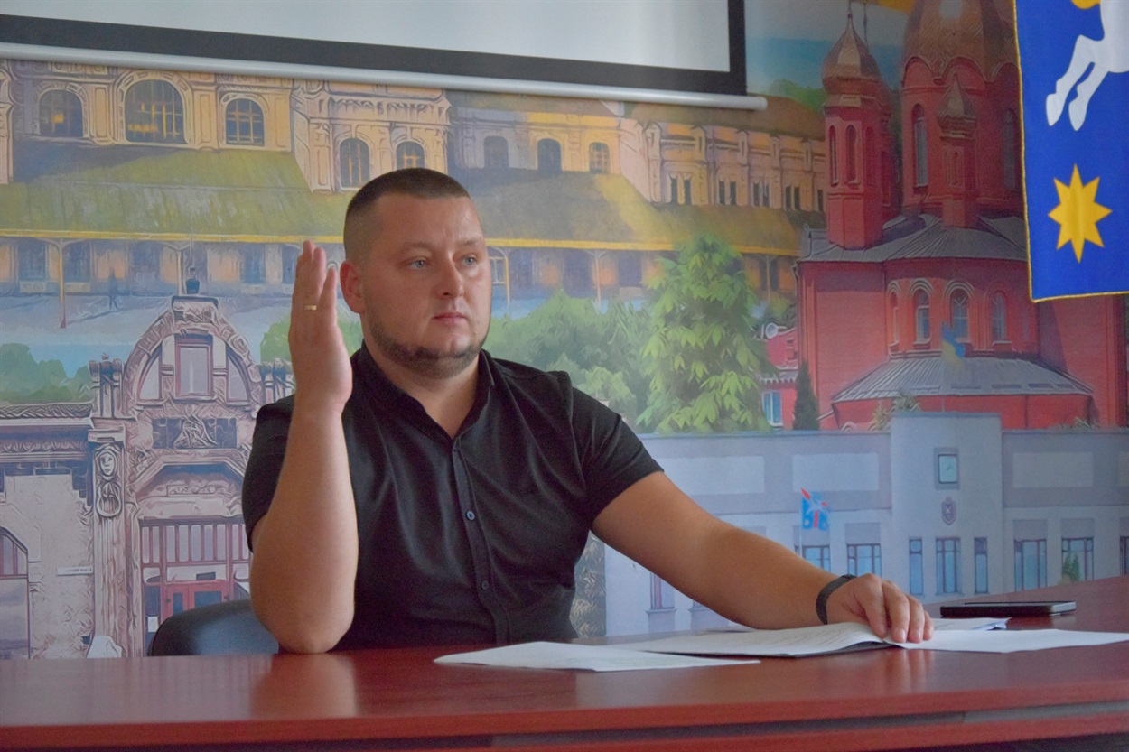 Секретар Жмеринської міської ради Вадим Кожуховський