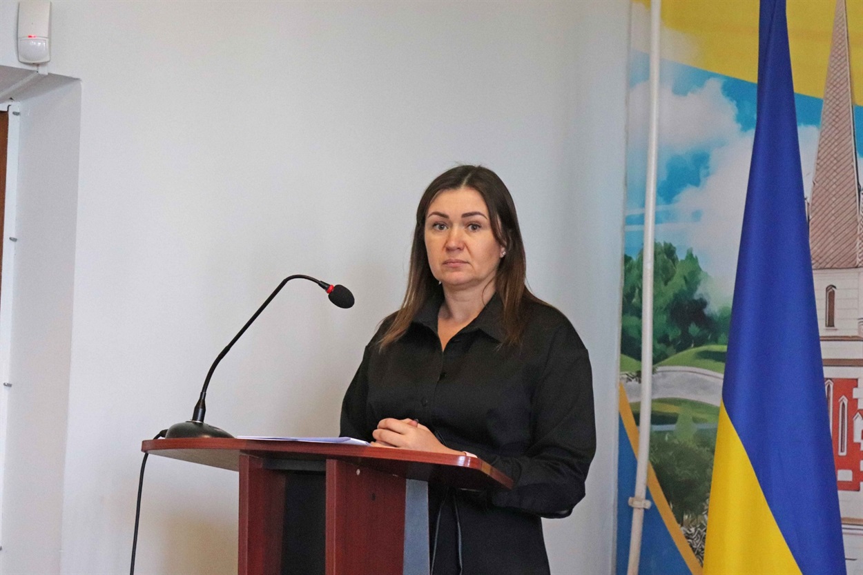 Начальник управління ЖКГ Ольга Куленко 