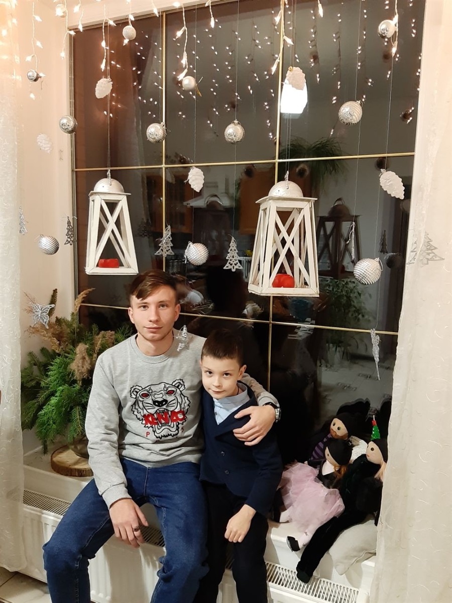Братики Ярослав і Матвій Вольські