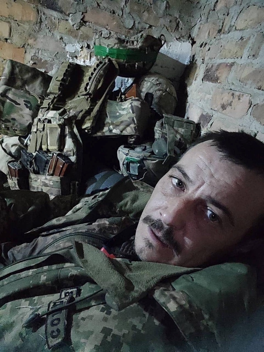 Андрій Солдаков - головний сержант першої стрілецької роти окремого батальйону 120 бригади Сил ТрО ЗСУ 