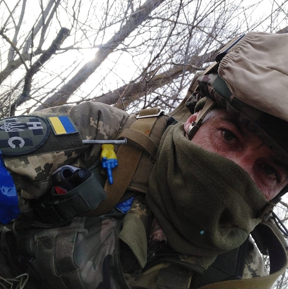 Андрій Солдаков - головний сержант першої стрілецької роти окремого батальйону 120 бригади Сил ТрО ЗСУ 