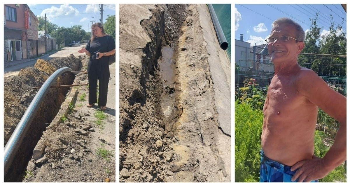 За кошти міського бюджету у цьому році замінили труби водопостачання по вулиці Доватора