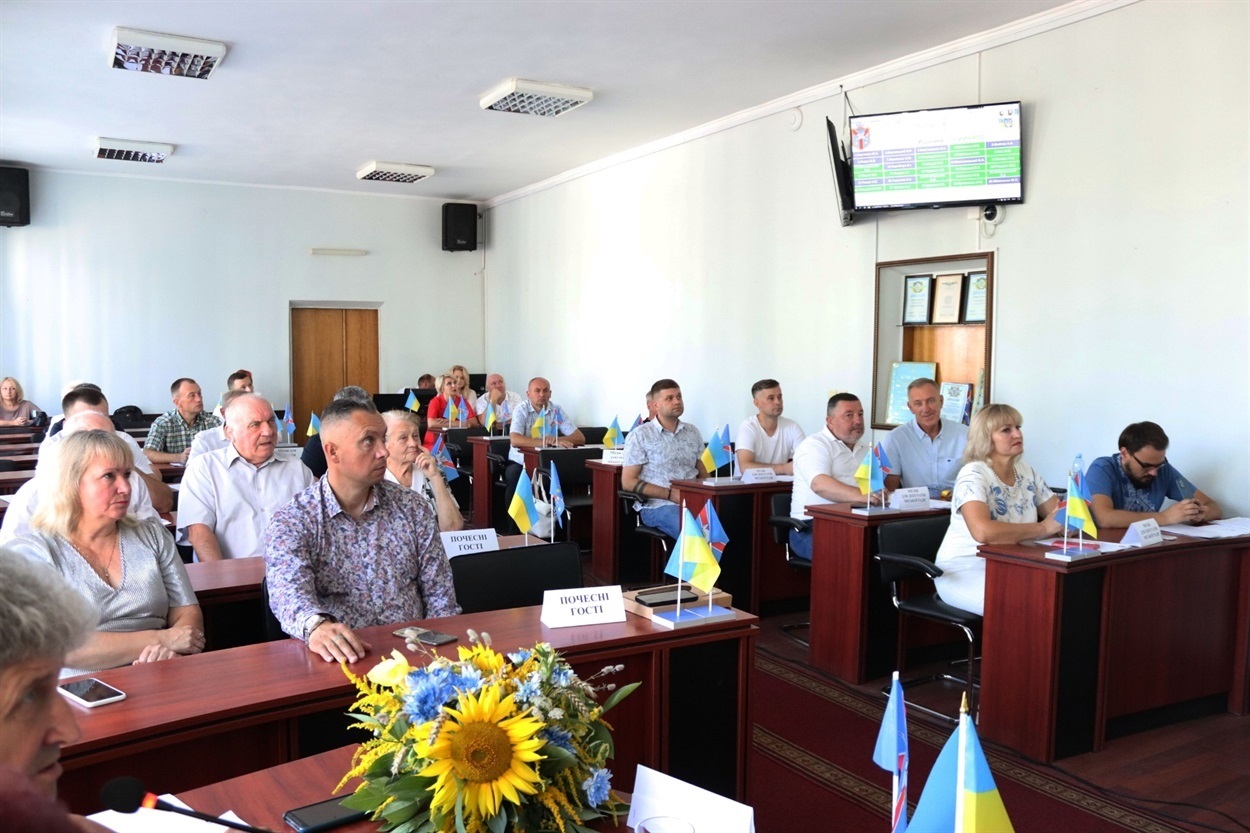 Засідання сесії на День міста 2023 рік