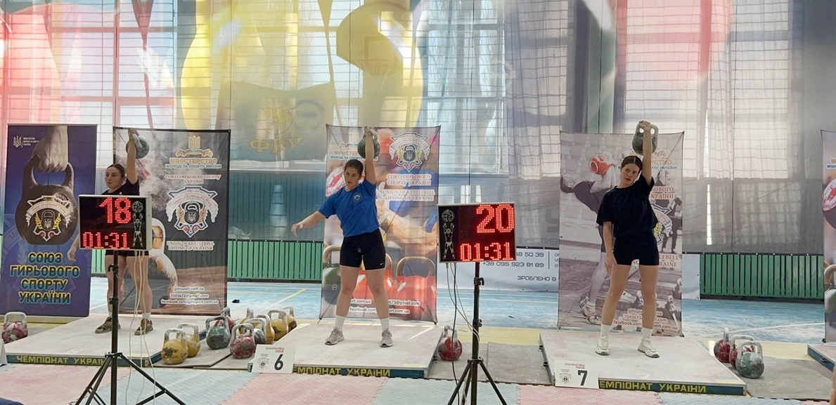 Донька загиблого Героя Дарина Струкевич - призерка чемпіонату України з гирьового спорту