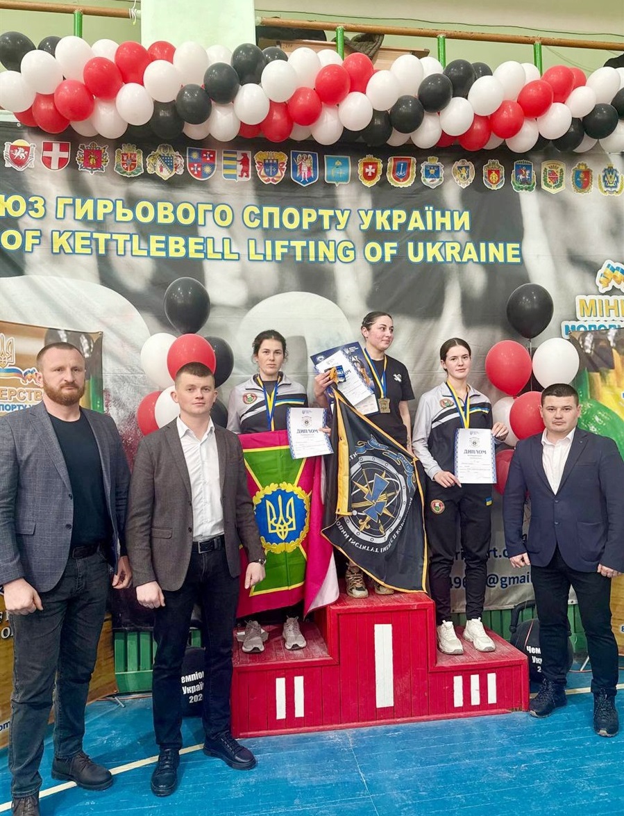 Донька загиблого Героя Дарина Струкевич - призерка чемпіонату України з гирьового спорту